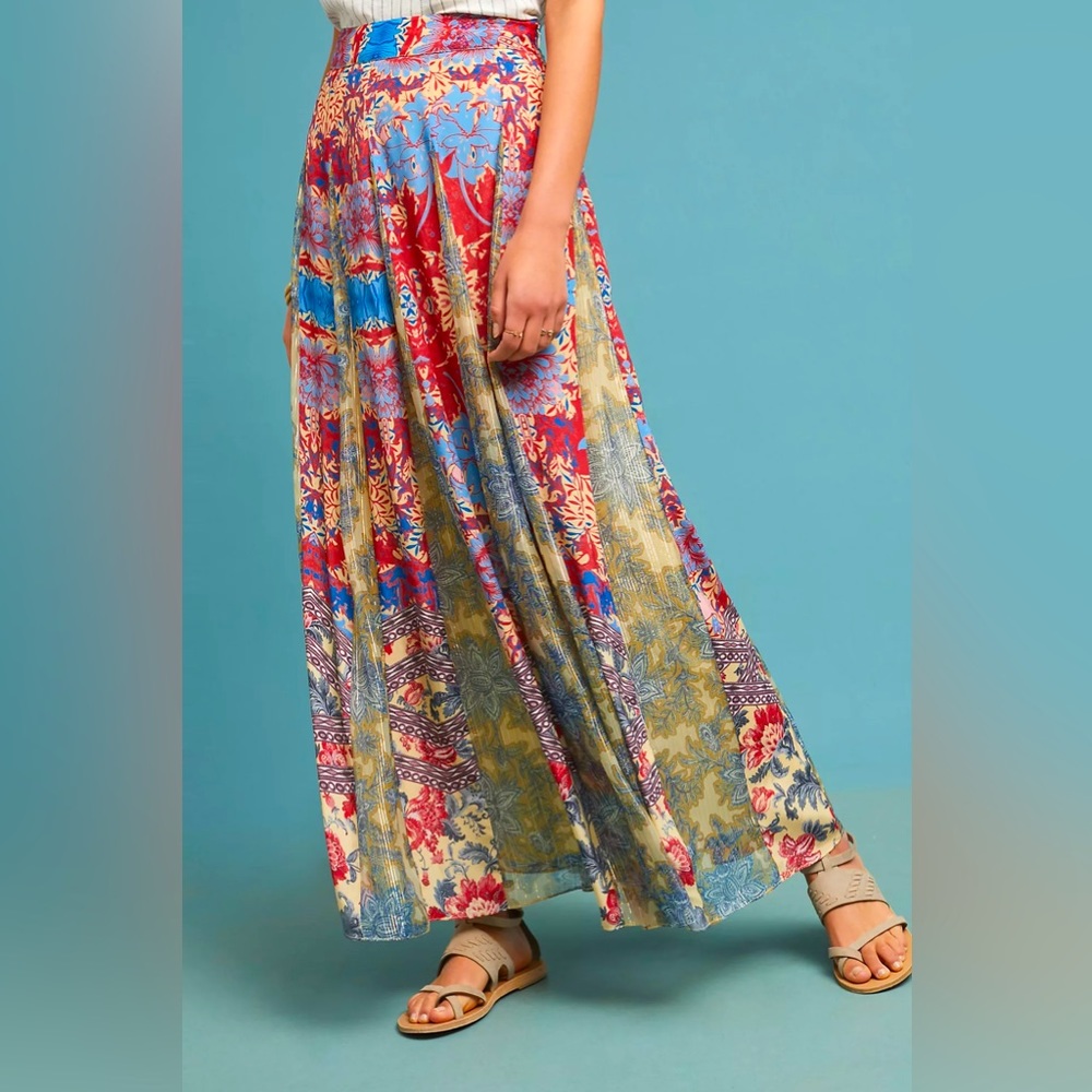Anthropologie Multicolor Maxi Skirt
